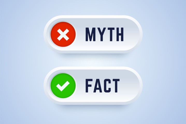 Myth or Fact buttons